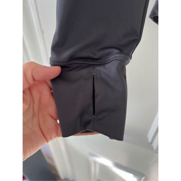 Under Armour gray lightweight athletic hoodie with thumbholes M - Picture 4 of 5